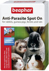 Beaphar Anti Parasite Spot On (Rabbit/Guinea Pig) 4 x 150ug pipettes Multi Packs - Superpet Limited