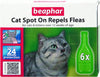 Beaphar Cat Spot On 24 week Protection 1ml x 6 pipette - Superpet Limited