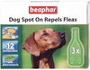 Beaphar Dog Spot on 12 Week Repels Fleas 3 pipettes - Superpet Limited