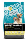 Burns Dog Adult & Senior Weight Control Chicken & Oats 12kg - Superpet Limited
