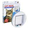 Cat Mate Glass Fitting Cat Flap 210W White - Superpet Limited