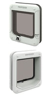 Cat Mate Rotary 4 Way Locking Cat Flap 358W White - Superpet Limited