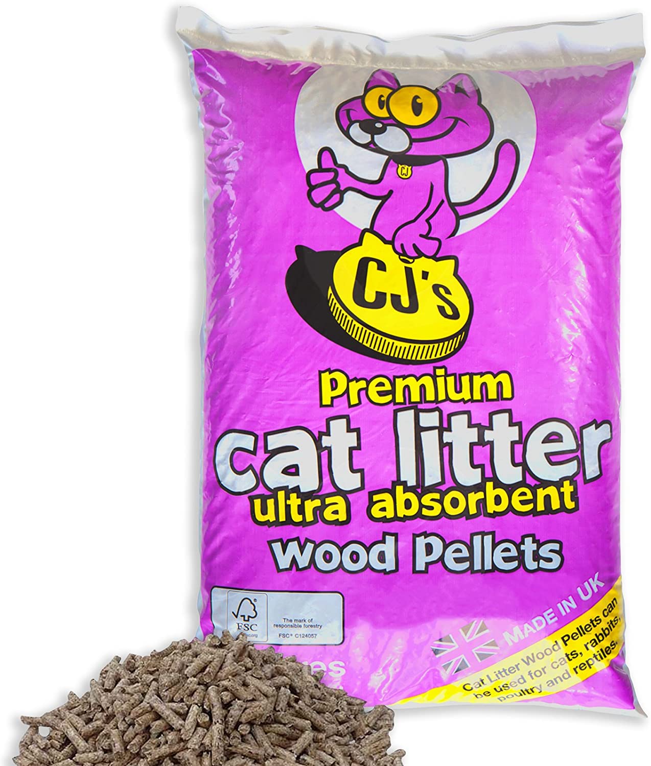 Catmate Wood Pellet Cat Litter