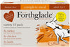 Forthglade Complete Meal with Brown Rice - Turkey, Lamb & Chicken Natural Wet Dog Food Variety Pack (12x395g) - Superpet Limited