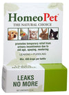 HomeoPet Leaks No More 15ml - Superpet Limited