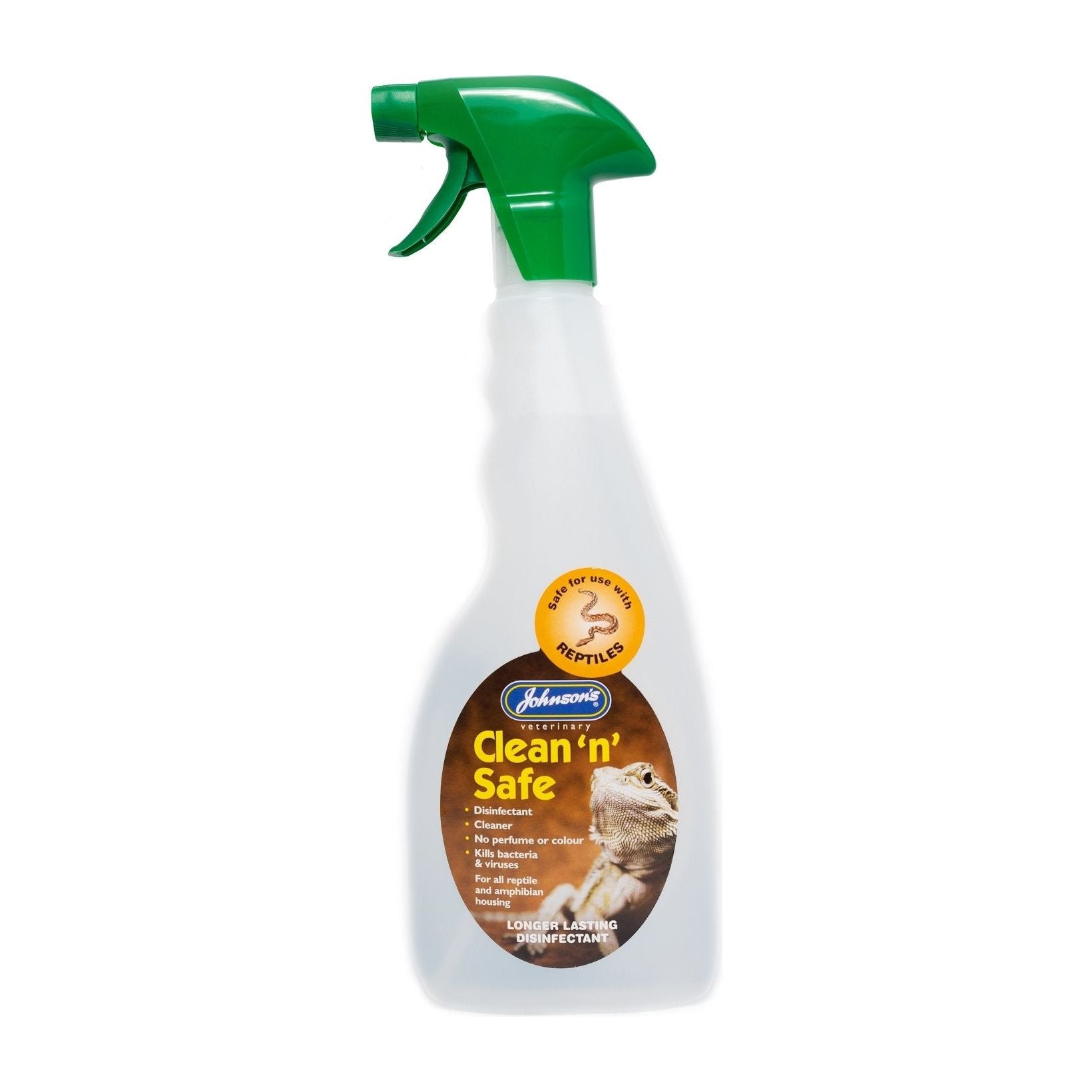 Johnsons Clean ‘n' Safe Disinfectant For Reptiles 500ml Superpet