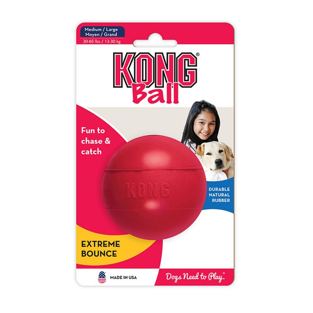 KONG Ball with Hole Medium Large