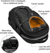 Kurgo G-Train Dog Carrier Backpack for Small Dogs & Cats, Black - Superpet Limited