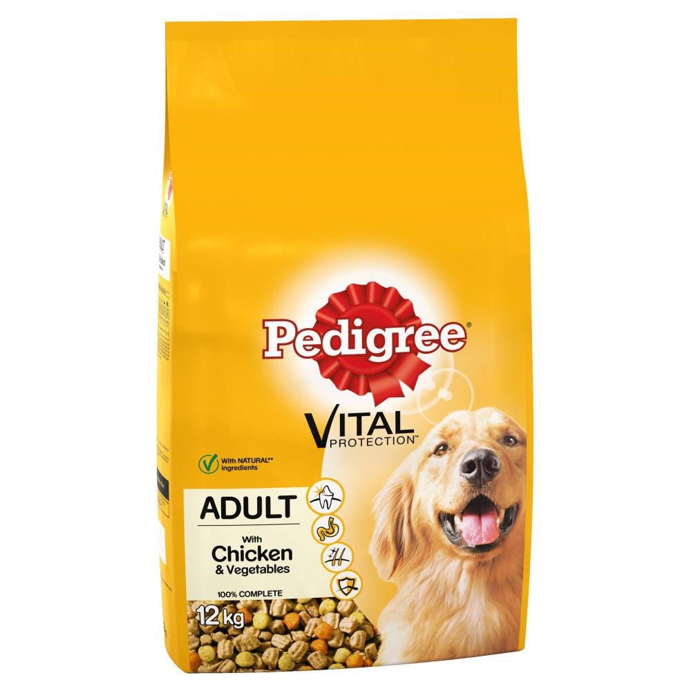 Pedigree chicken and vegetables outlet