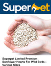 Superpet Premium Sunflower Hearts For Wild Birds - Superpet Limited