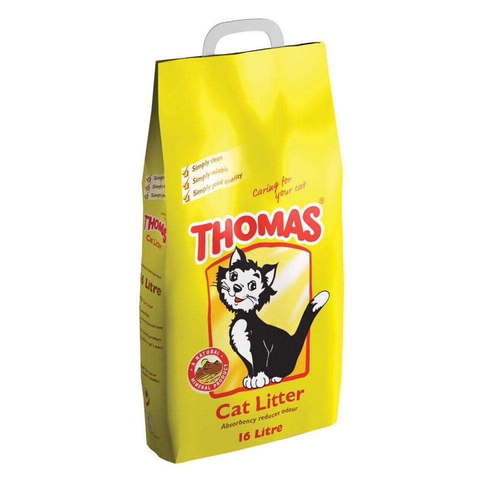 Thomas NonClumping Cat Litter 16L Superpet Ltd Superpet Limited