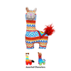 KONG Ballistic Vibez Llamas Assorted Small/Medium