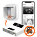 ZeroMOUSE™ 2.0 AI Mouse, Rat & Bird Detector for Microchip Cat Flaps – Automatic Prey Entry Prevention Add-On with Night Vision & App Photo Alerts