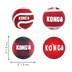 KONG Signature Balls 4Pack Assorted Small