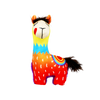 KONG Ballistic Vibez Llamas Assorted Small/Medium