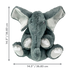 KONG Comfort Kiddos Jumbo Elephant Xlarge