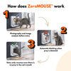 ZeroMOUSE™ 2.0 AI Mouse, Rat & Bird Detector for Microchip Cat Flaps – Automatic Prey Entry Prevention Add-On with Night Vision & App Photo Alerts