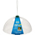 Gardman A01158 Squirrel Baffle Bird Feeding Station, Clear, 12.5 x 14.5 x 4 cm