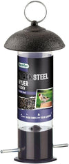 Gardman Black Steel Nyjer Seed Bird Feeder