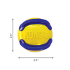 KONG Jaxx Brights Ball Assorted Medium