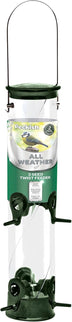 Peckish All Weather 3 Seed Bird Feeder, Large