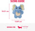 KONG Snuzzles Kiddos Elephant Small (Discontinued)