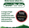 Suet To Go Insect Suet Pellets Tub 3kg - High Energy Wild Bird Food, Protein & Fat, Attracts Robins & Tits