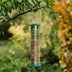 Peckish 60053039 All Weather Suet and Peanut Metal Bird Feeder, Silver, Large