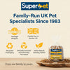 Superpet Dried Mealworms and Calci Worms 50/50 Mix for Wild Birds, High-Protein High-Calcium Bird Food for Robins, Blackbirds, Hedgehogs, Chickens and Fish