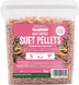 Suet To Go Berry Suet Pellets Tub 3kg - High Energy Wild Bird Food, Protein & Fat, Attracts Robins & Tits