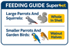 Superpet Premium Whole Walnuts In Shell For Parrots And Squirrels Natural Unsalted High Energy Enrichment  Bulk Bag