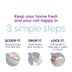 Litter Locker By Litter Genie Original Cat Waste Disposal Bin With 1 Octagonal Refill