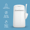 Litter Locker By Litter Genie Original Cat Waste Disposal Bin With 1 Octagonal Refill