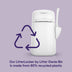 Litter Locker By Litter Genie Original Cat Waste Disposal Bin With 1 Octagonal Refill