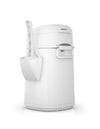 Litter Locker By Litter Genie Original Cat Waste Disposal Bin With 1 Octagonal Refill