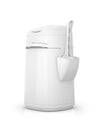 Litter Locker By Litter Genie Original Cat Waste Disposal Bin With 1 Octagonal Refill