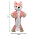 KONG Low Stuff Flopzie Fox Medium