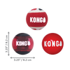 KONG Signature Balls 3Pack Assorted Large