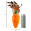 KONG Refillables Carrot W/ Feather Top