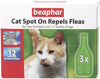 Beaphar Cat Spot On 12 week Protection 1ml x 3 pipette - Superpet Limited