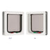 Cat Mate 4 Way Locking Cat Flap 235W White - Superpet Limited