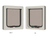 Cat Mate 4 Way Locking Cat Flap 309W White - Superpet Limited