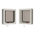 Cat Mate Lockable Cat Flap with Door Liner 234W White - Superpet Limited