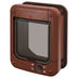 Cat Mate Microchip Cat Flap 360B Brown - Superpet Limited