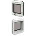 Cat Mate Rotary 4 Way Locking Cat Flap 358W White - Superpet Limited