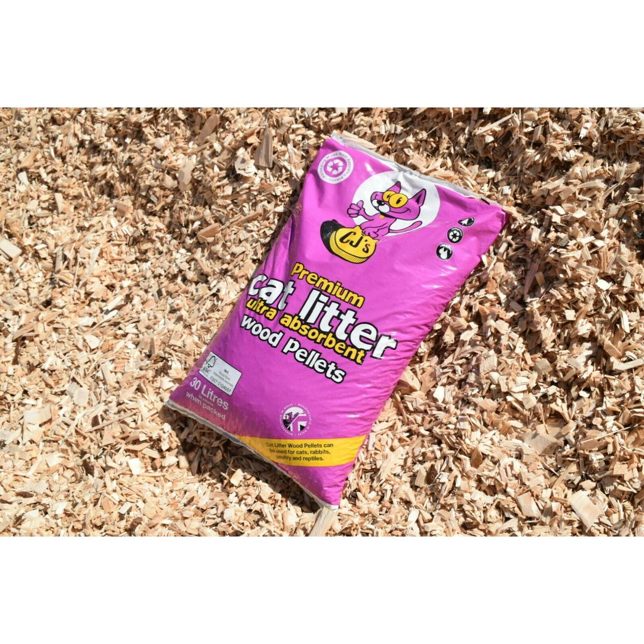 CJ’s Premium Wood Pellet Cat Litter Wood Pellet Superpet Ltd