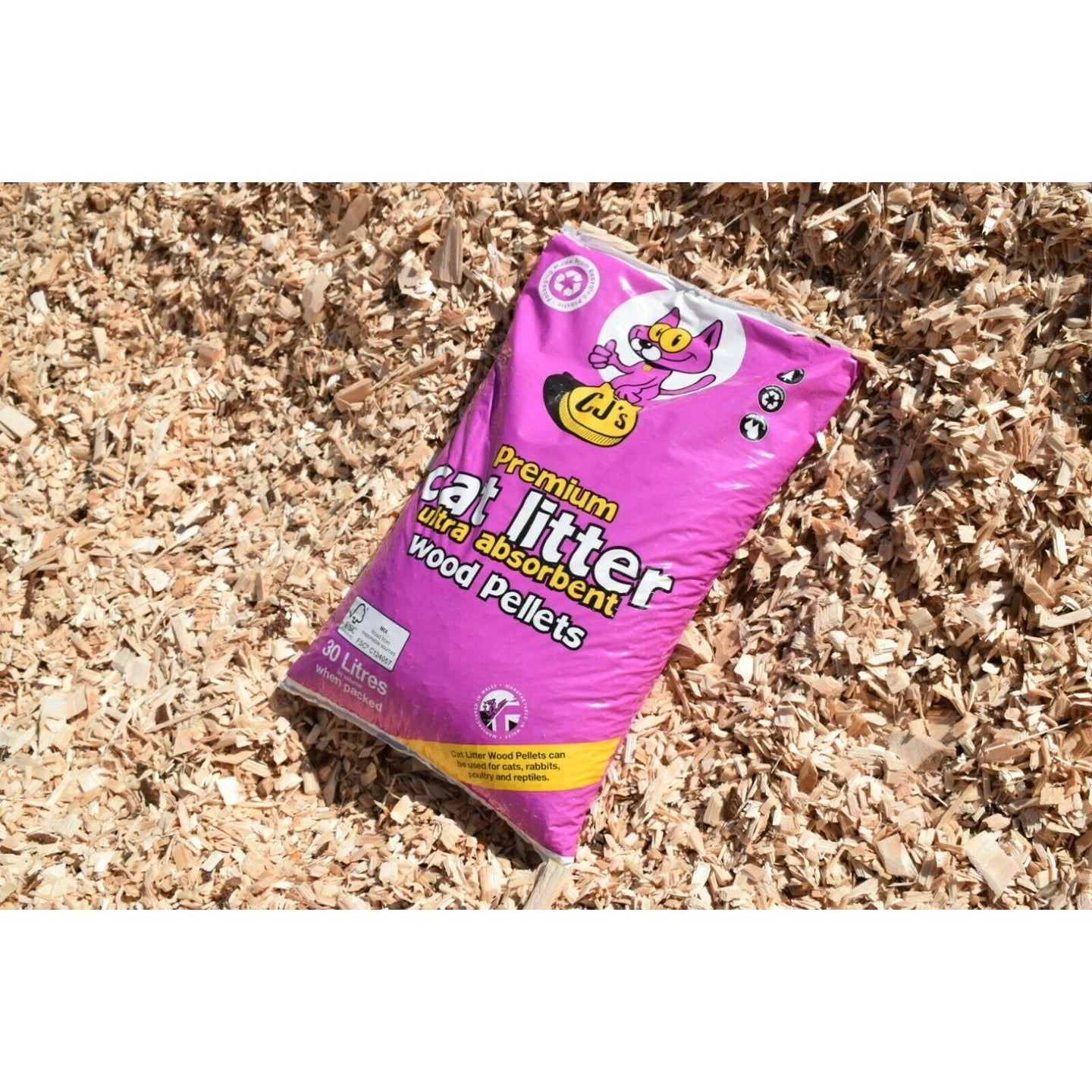 CJ’s Premium Wood Pellet Cat Litter Wood Pellet Superpet Ltd Superpet Limited