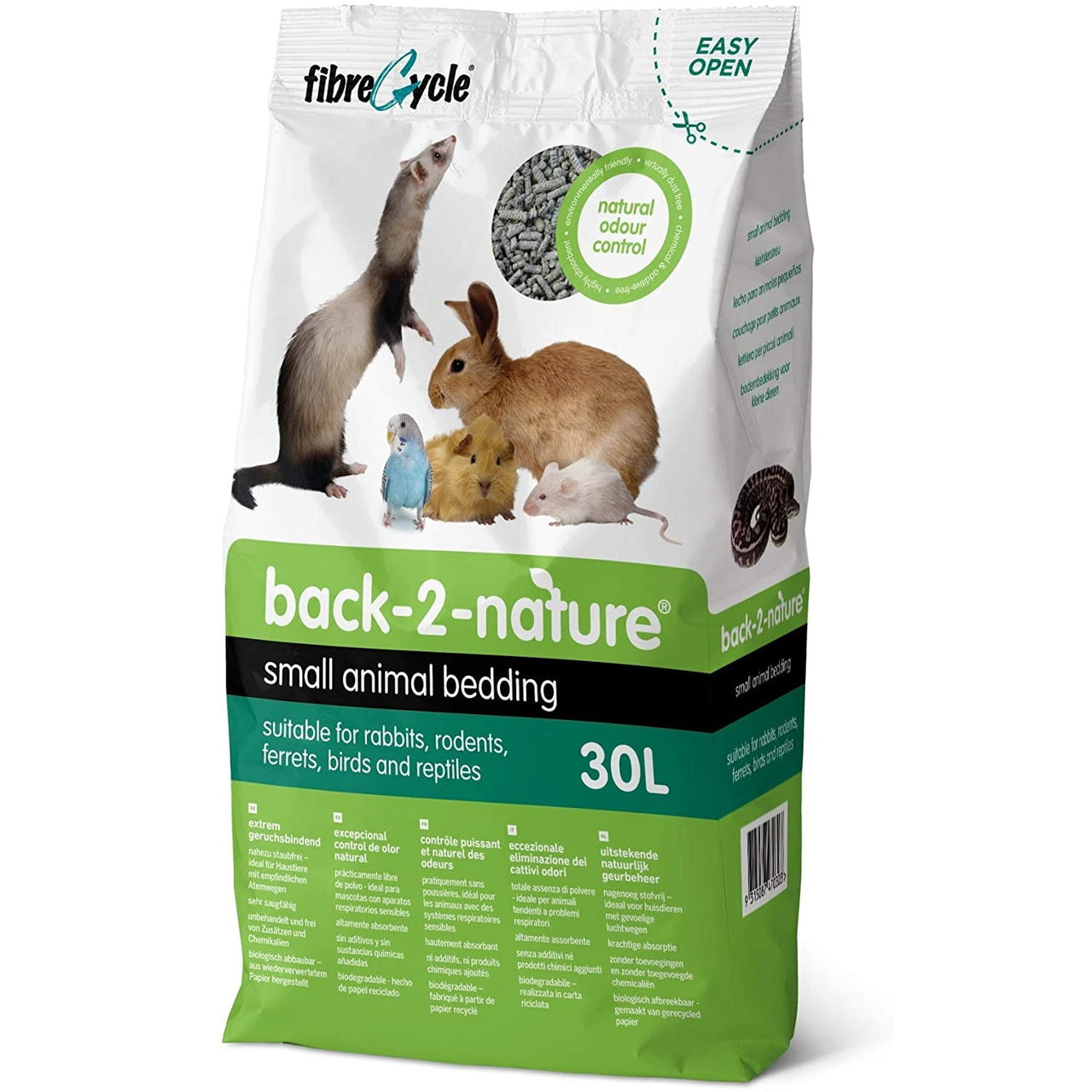 Fibre Cycle Back 2 Nature Small Animal Bedding 30L Superpet Ltd