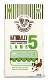Laughing Dog Naturally 5 Lamb Complete 12Kg - Superpet Limited