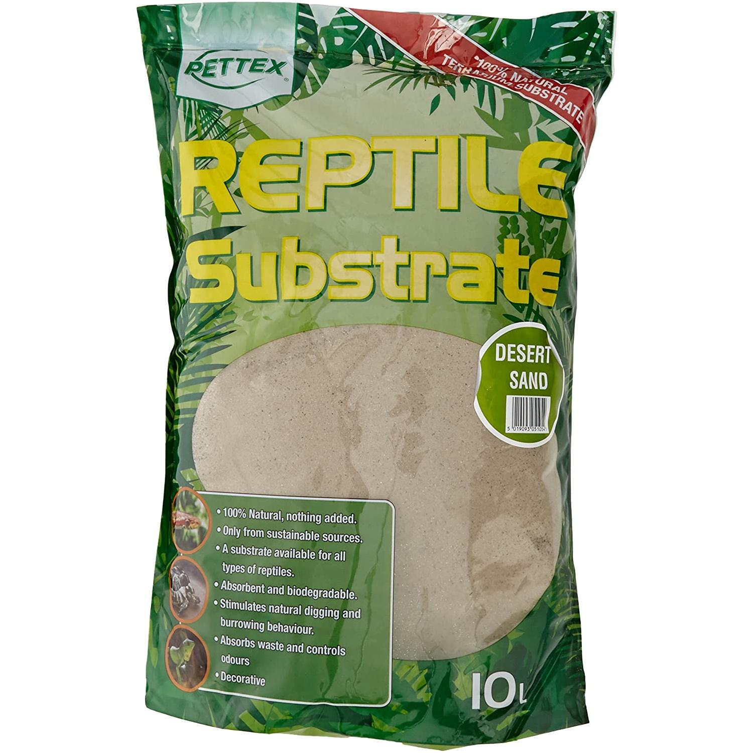 Pettex Reptile Substrate Desert Sand 10L Superpet Ltd Superpet Limited